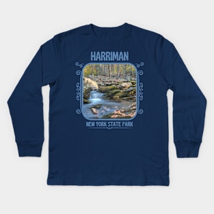 Harriman State Park New York Kids Long Sleeve T-Shirt